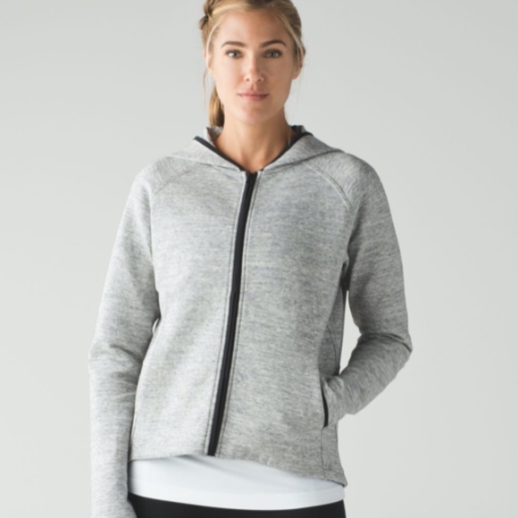 Lululemon City Bound Hoodie, Grey, Size 4